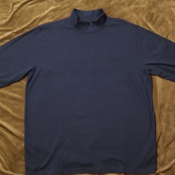 Nwot Lands End Super T Mock Turtleneck 